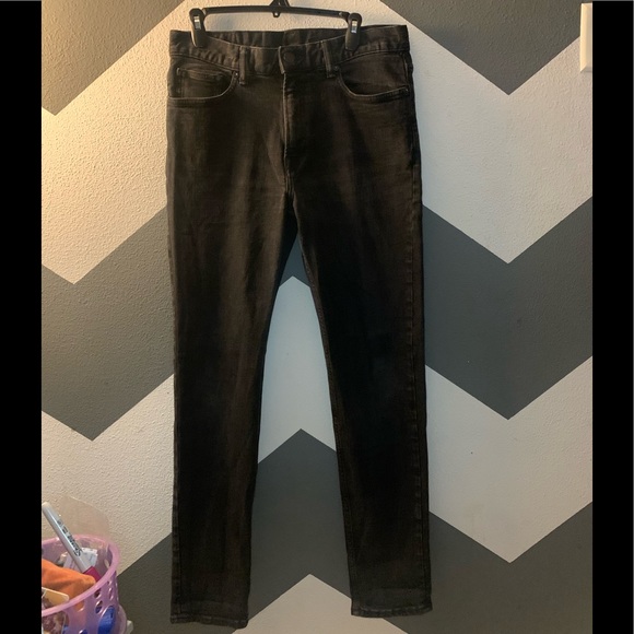 H&M Jeans Mens Black Denim Poshmark